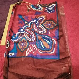 Isaac Mizrahi Accessories - 💐NWOT ISSAIC MIZRAHI SPRING SCRAF W/BOTTOM FRINGE Isaac Mizrahi Accessories - 💐NWOT ISSAIC MIZRAHI SPRING SCRAF W/BOTTOM FRINGE